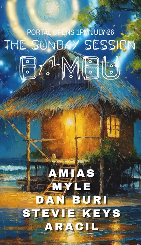 The Sunday Session at Bambu lineup poster